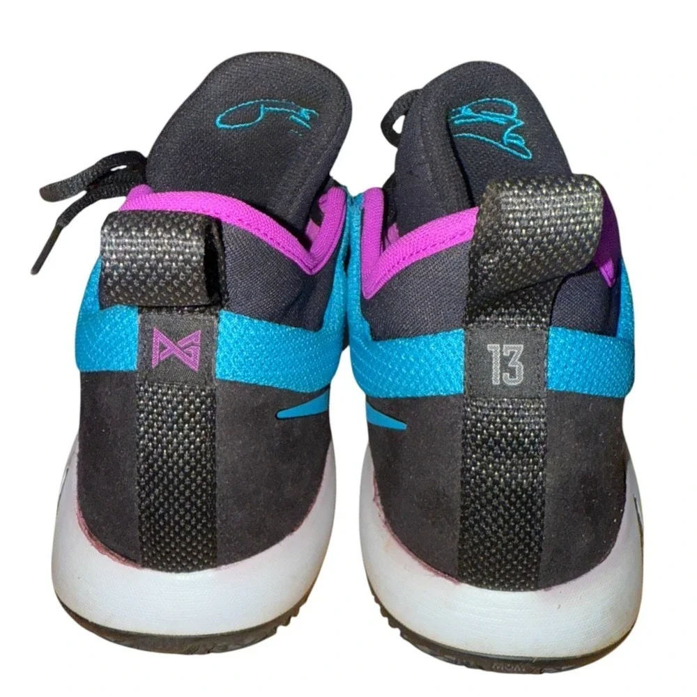 Nike PG 2 Basketball Shoes Mens 10 Pre-Owned Blue Lagoon Paul George‎ AJ2039-402